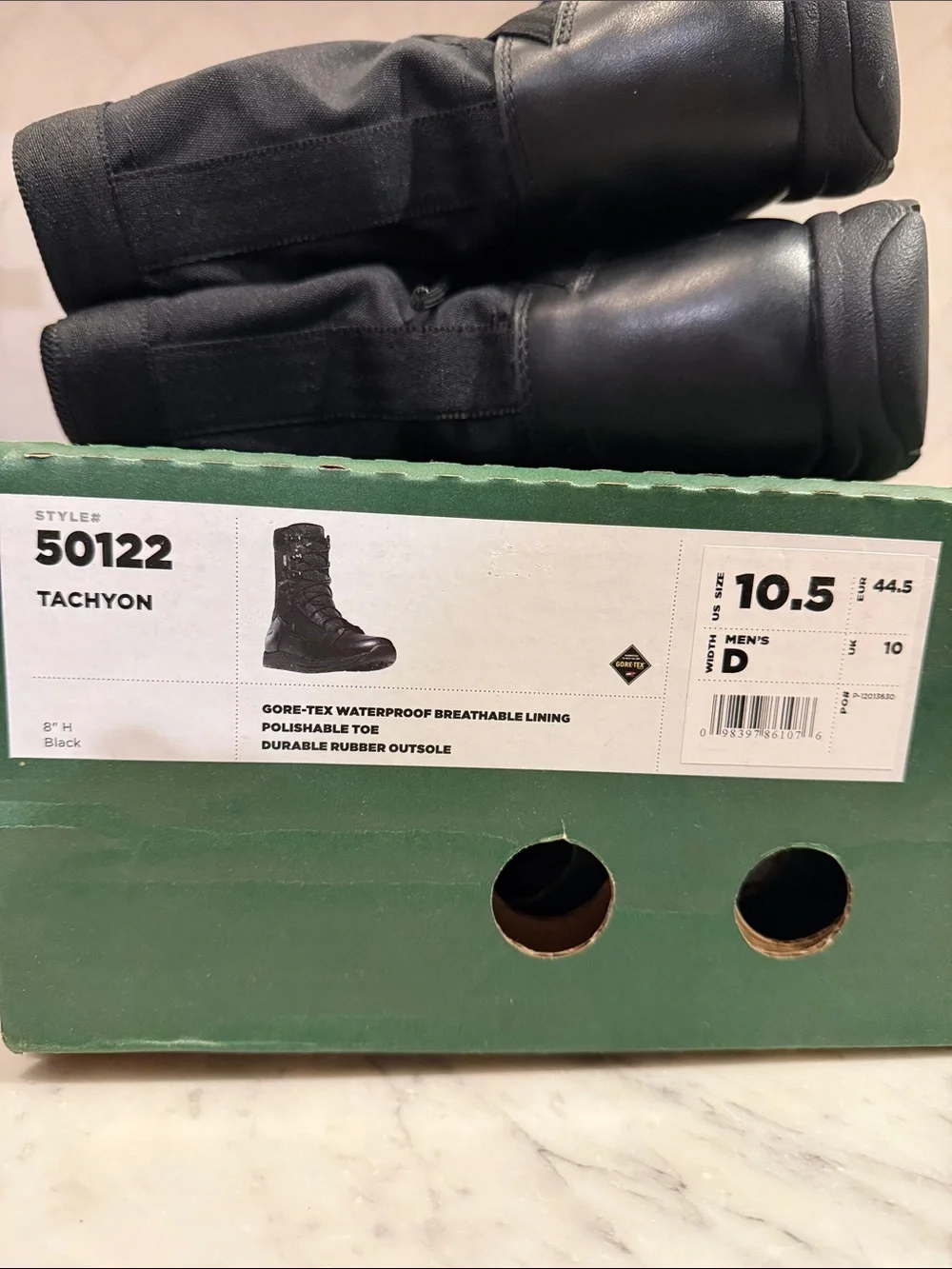 Danner Men's Black Tactical Lace-Up Boots